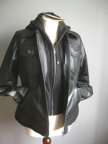Real leather jacket hood - jacket, 10