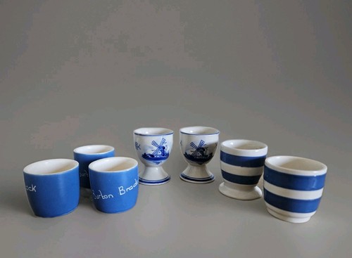 Vintage egg cups - egg, joblot