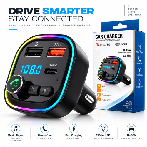 Bluetooth transmitter car - bluetooth,