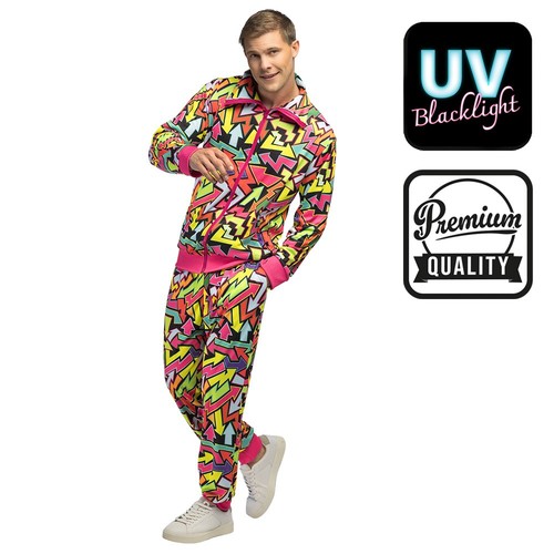 Mens 80s 90s shell - mens, suit