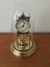 Gustav Becker 400 Day  Torsion Pendulum Disc Glass Dome Clock. 1908.