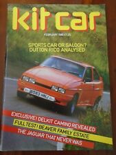 Kit Car Feb 1985 Dutton Rico, Delkit Camino, Beaver Family Estate