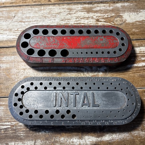 Vintage drill bit stands - 2,
