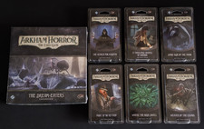 Arkham Horror Dream Eaters Cycle: Campaign AND Investigator Expansion NEW LCG
