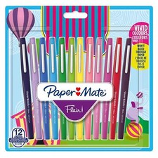 Set of 12 Paper Mate Flair