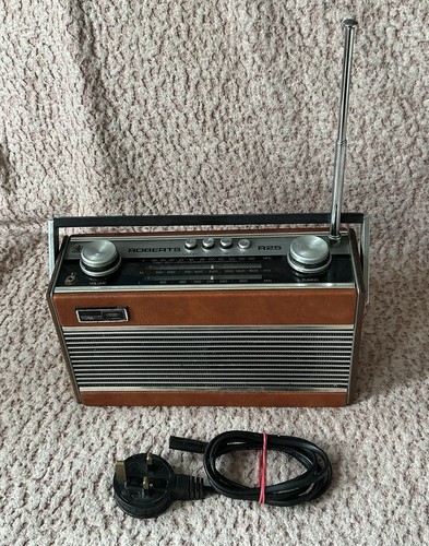 Vintage roberts r25 radio - r25, fm