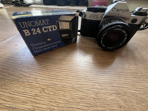 Canon program and - ae-1, flash