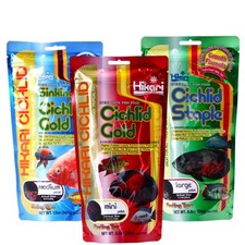 Hikari Cichlid Staple/Gold/Sinking Pellets Mini/Medium/Large Aquarium Fish Food