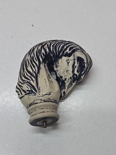Vintage zebra walking stick - vintage,