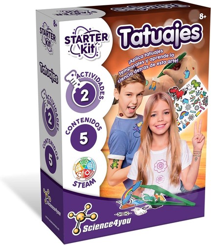 Science4you starter tattoo - science4you,