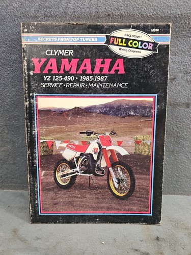 Clymer 1985 yz125 - 1985-87,