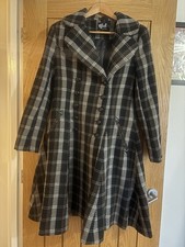 Hell Bunny Women's Swing Coat