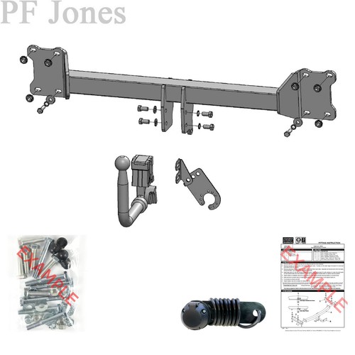 Pct towbar for volvo - for,