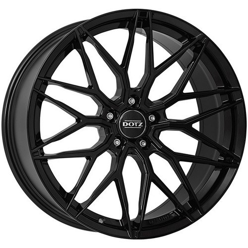 Alloy wheel dotz suzuka black - wheel,