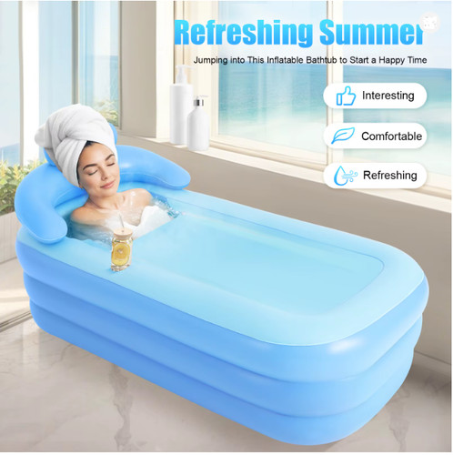 Large inflatable bathtub - inflatable,
