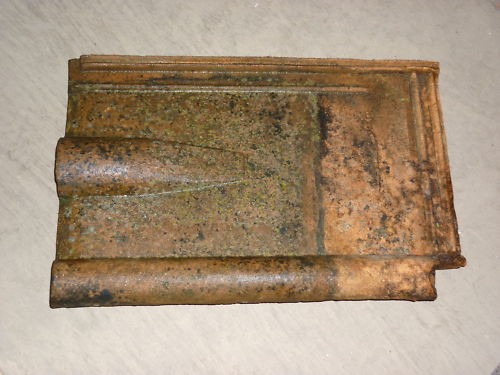 Reclaimed clay pan roof tiles