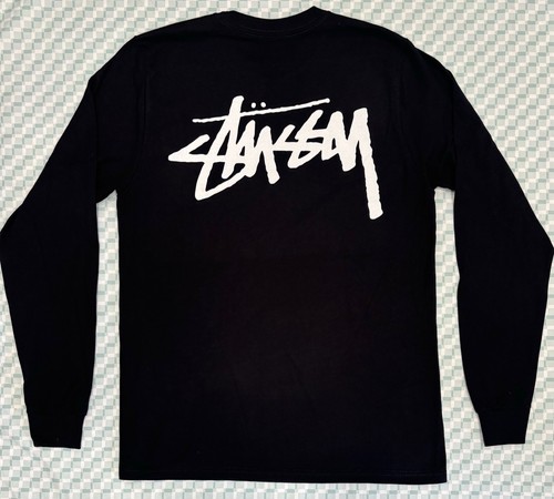 Stussy basic long sleeve - long, logo