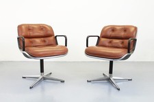2x Office Chair Charles Pollock, Knoll