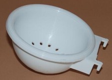 Canary nest pan with hook cage