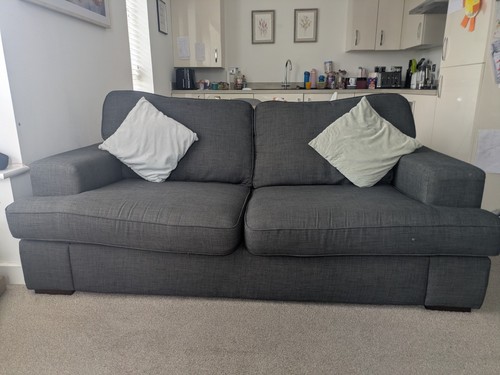 Dfs ludo seater sofa navy - ,