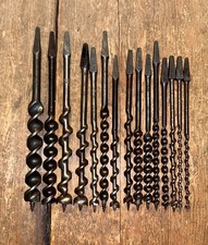 15 X AUGER WOOD BITS HAND