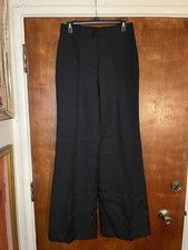 VTG 70s Black Wide Leg Flare