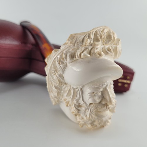 Cavalier meerschaum pipe