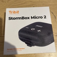 Tribit StormBox Micro 2 Bluetooth Speaker, IP67, XBass, Wireless Pairing