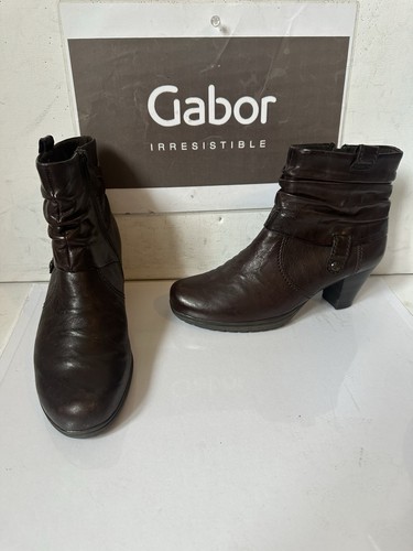 Gabor heels choc brown - gabor, leather