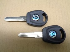 2 BLANK KEY KEYS FITS VW SCIROCCO RABBIT JETTA AUDI 100 SET OF 2 U.S. SHIPING!