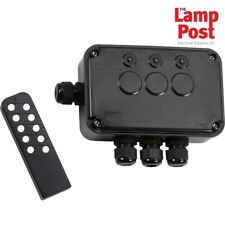 Knightsbridge OP663G IP66 3 Gang Outdoor Garden Remote Switch Box