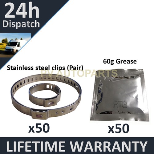 Boot clamps pair - cv, &