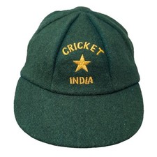 Vintage Wool Cricket Hat Green