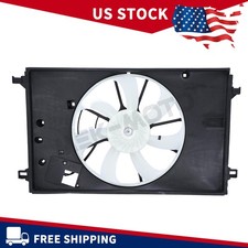 Radiator Fan Assembly 16711F2140 for 2022 2023 2024 Corolla Cross 2.0L Black