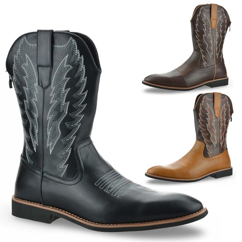Mens zip western ankle - western,