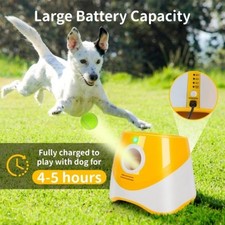 Dog Ball Throwing Machine Dogs Automatic Ball Launcher Indoor Outdoor Pet Game