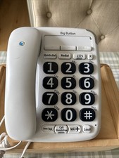 BT Big Button 200 Corded Phone with Handsfree Speaker