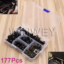 Black Fairing Bolts Screws