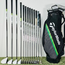 TaylorMade RBZ 13-Piece Men's Golf Club Set Driver FW UT Irons Wedges Putter Bag