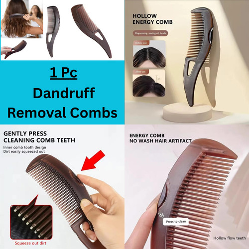 Anti dandruff massage - massage, comb