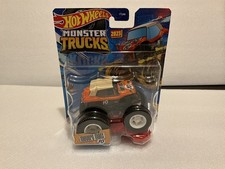 Hot Wheels Monster Trucks Meyers Manx Vw Beach Buggy damaged card