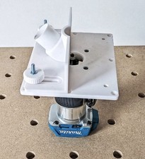 Makita Router Insert Plate And Fence DRT50 RTO700 RTO702 Adjustable Jig Tool