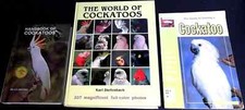 On sale is 3 books about Cockatoo / Cockatoos Pet Birds,