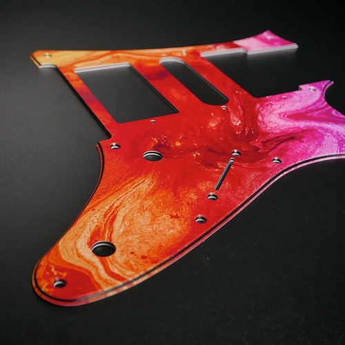 Ibanez series pickguard - rg, •