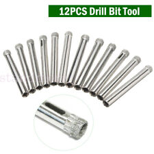 Up 18Pcs 6mm Diamond Cutter Hole Saw Drill Bit Tools Set For Tile Ceramic Glass