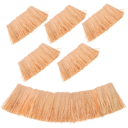 Artificial thatch roof - roof, straw