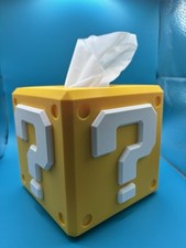 Super Mario Bros. Tissue Box Cover, Retro, Gamer Gift, Gift For Him