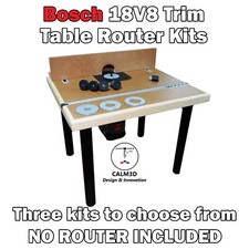 Bosch 18V8 Trim table router