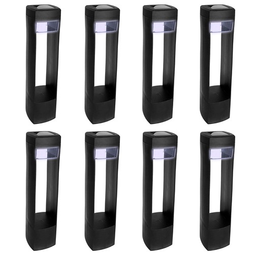 Piece led solar lamp black - 8,