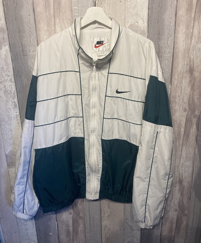 Vintage green white nike - &,